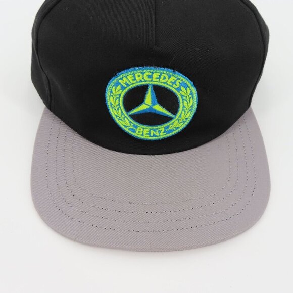 AWGE Mercedes Benz Logo Snapback Adult One Size Pac Sun Flat Brim Hat Cap OSFM - Picture 3 of 10
